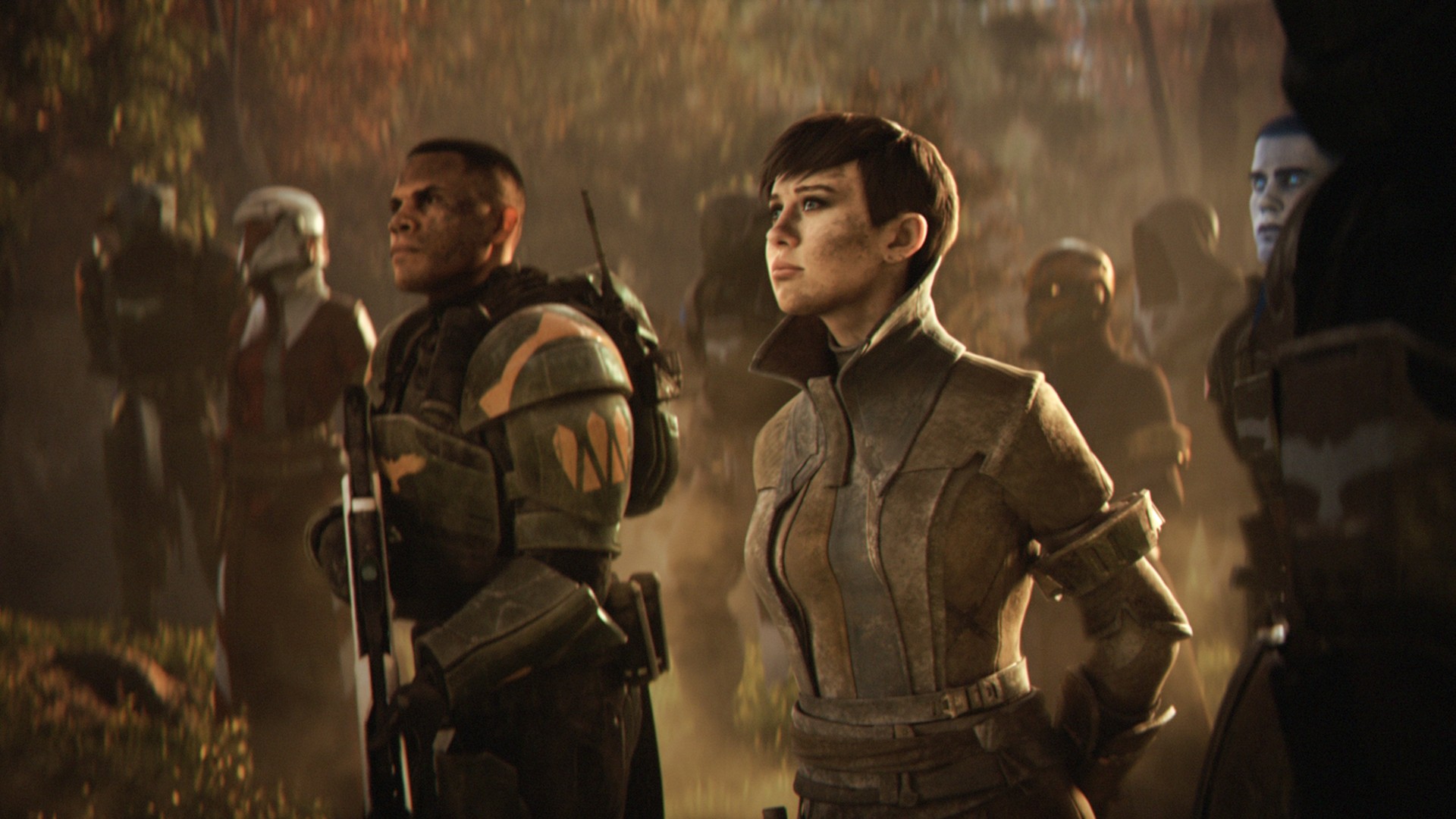 Screenshot issu d'une cinématique de Destiny 2.